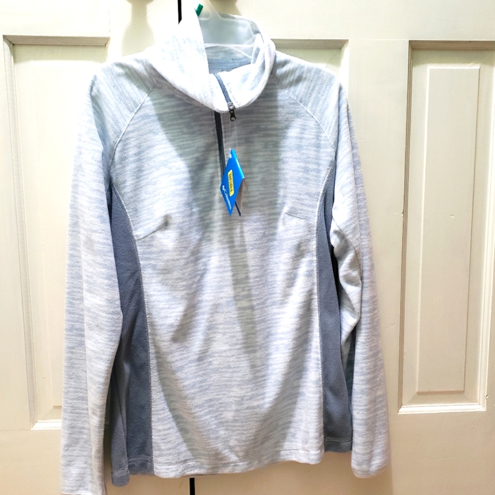 Columbia 1/4 zip fleece jacket